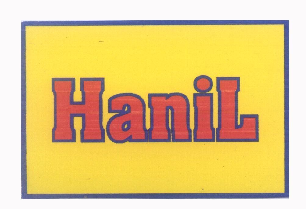 Mẫu nhãn hiệu Hanil