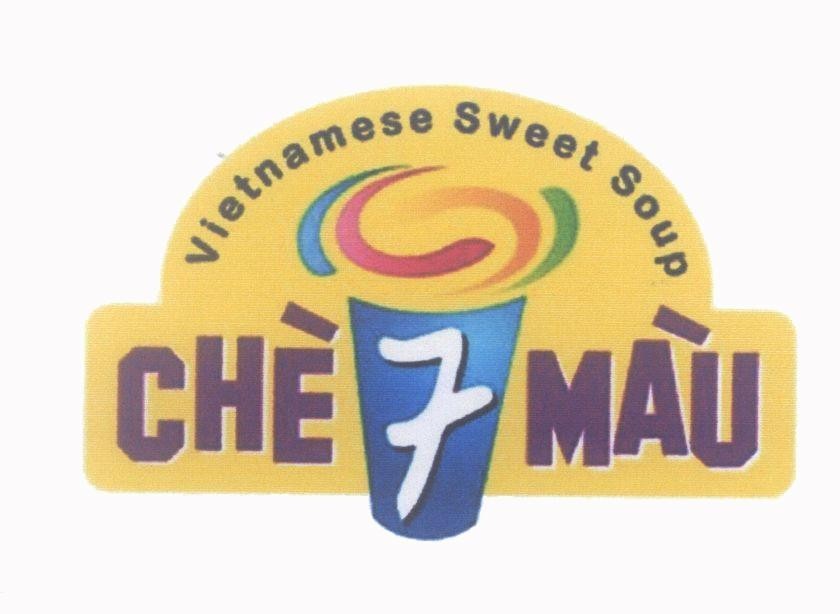 Mẫu nhãn hiệu Vietnamese Sweet Soup Chè 7 Màu