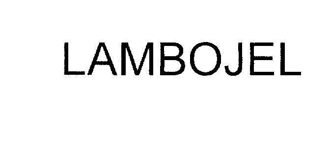 Mẫu nhãn hiệu LAMBOJEL