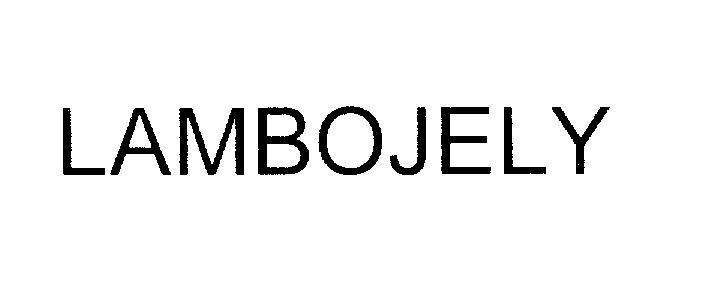 Mẫu nhãn hiệu LAMBOJELY
