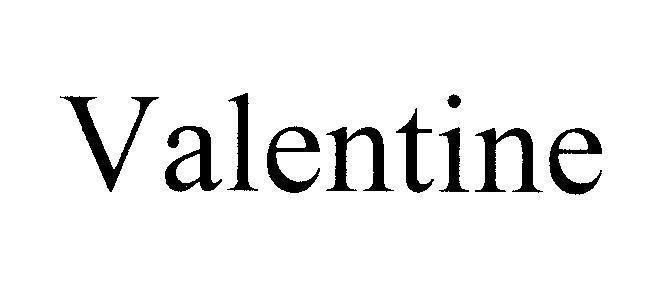 Mẫu nhãn hiệu Valentine
