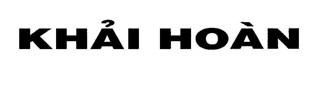 Mẫu nhãn hiệu Khải Hoàn