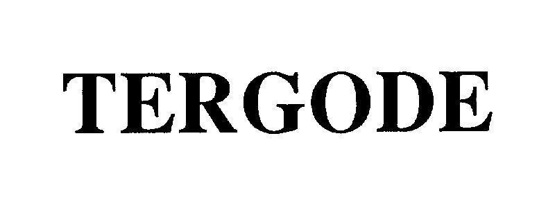 Mẫu nhãn hiệu TERGODE