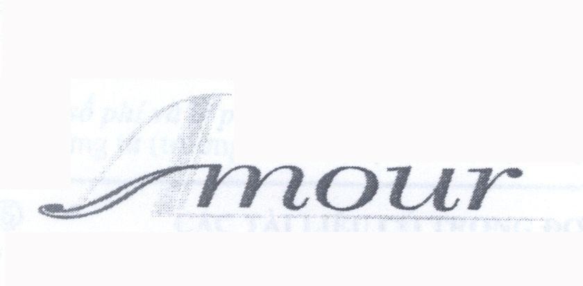 Mẫu nhãn hiệu Amour A mour