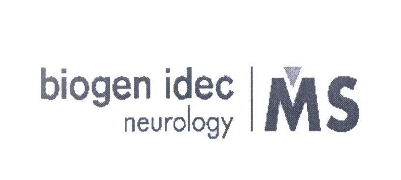 Mẫu nhãn hiệu biogen idec neurology MS