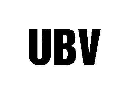 Mẫu nhãn hiệu UBV
