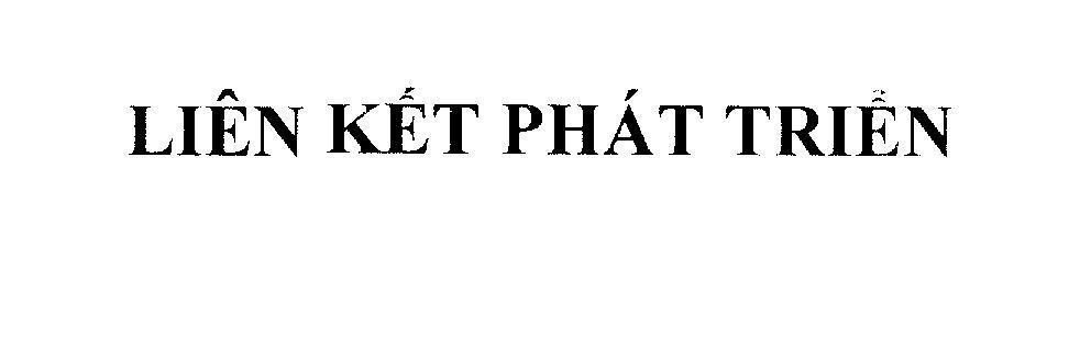 Mẫu nhãn hiệu Liên Kết Phát Triển