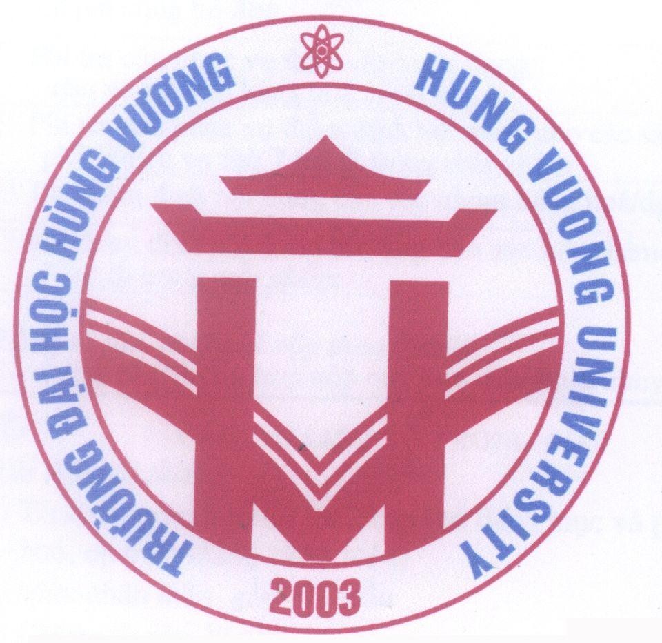Mẫu nhãn hiệu H V Trường Đại Học Hùng Vương HUNG VUONG UNIVERSITY 2003