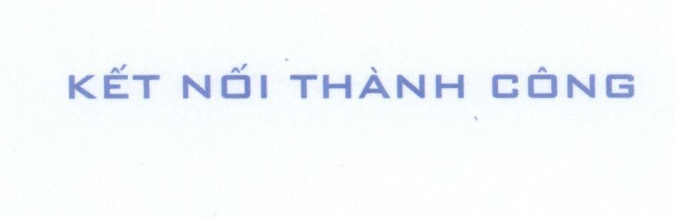 Mẫu nhãn hiệu Kết Nối Thành Công