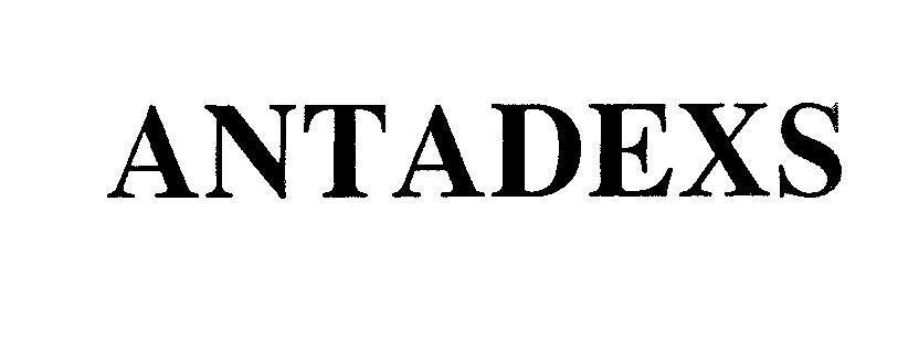 Mẫu nhãn hiệu ANTADEXS