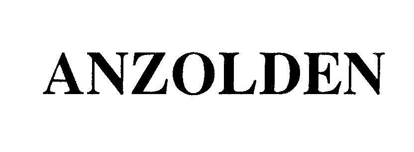 Mẫu nhãn hiệu ANZOLDEN
