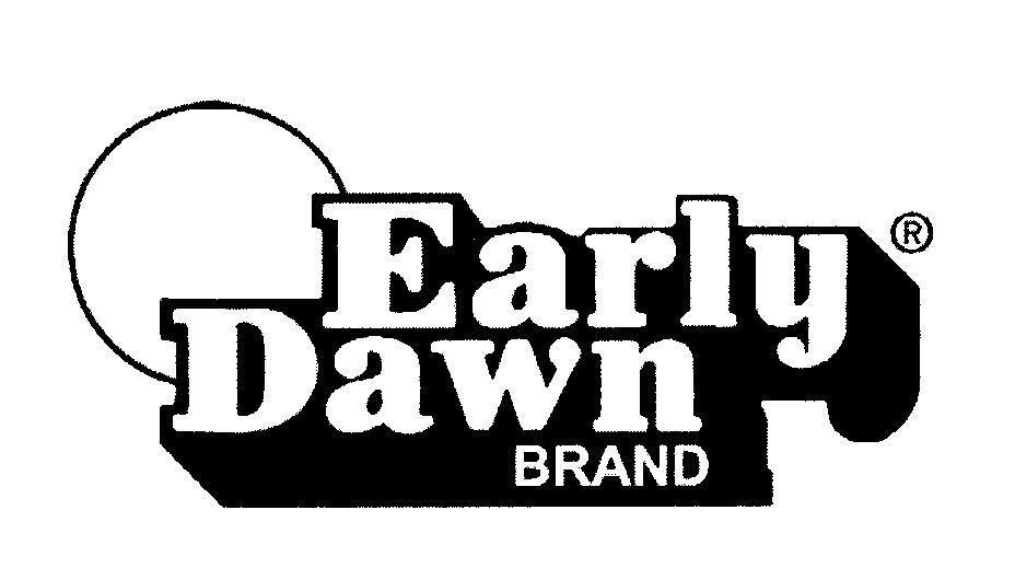Mẫu nhãn hiệu Early Dawn BRAND