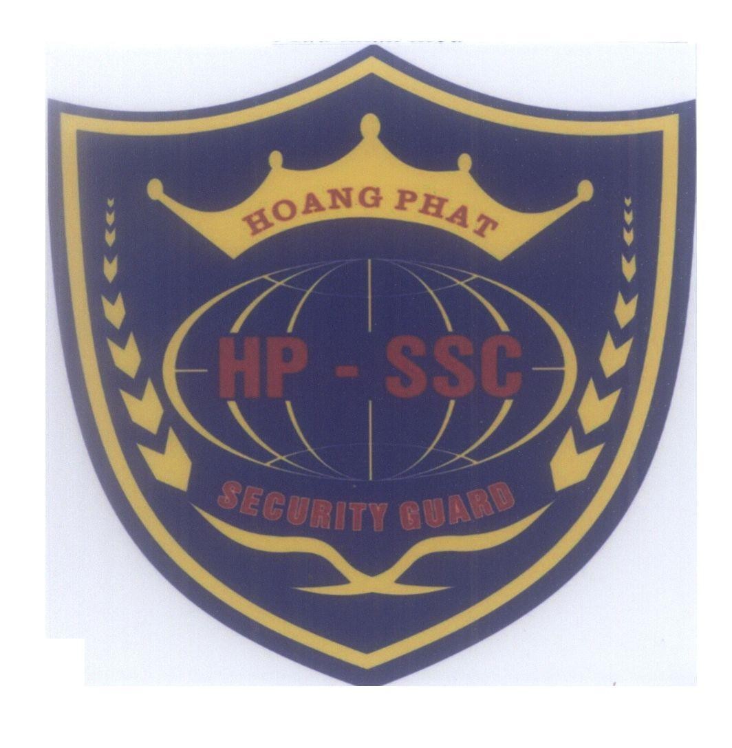 Mẫu nhãn hiệu HP - SSC HOANG PHAT SECURITY GUARD