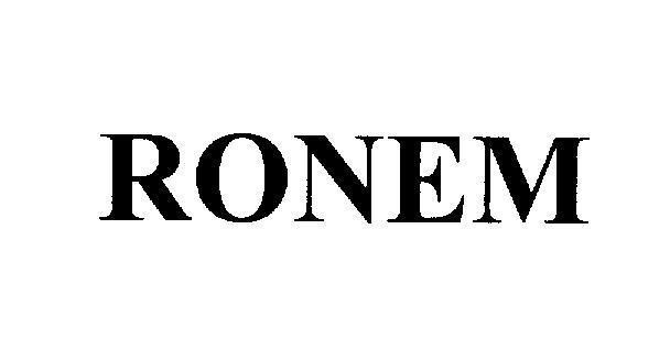 Mẫu nhãn hiệu RONEM