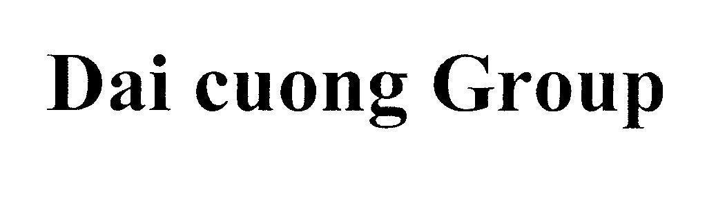 Mẫu nhãn hiệu Dai cuong Group