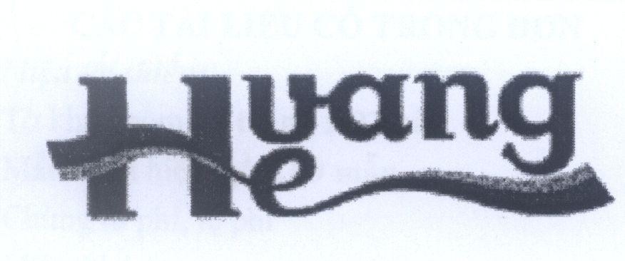 Mẫu nhãn hiệu Huang