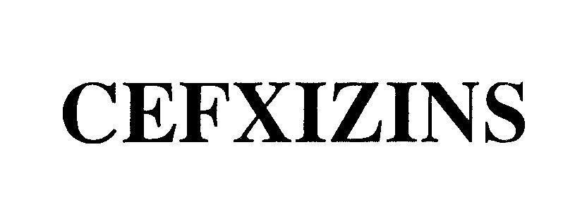 Mẫu nhãn hiệu CEFXIZINS