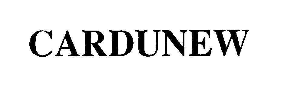 Mẫu nhãn hiệu CARDUNEW