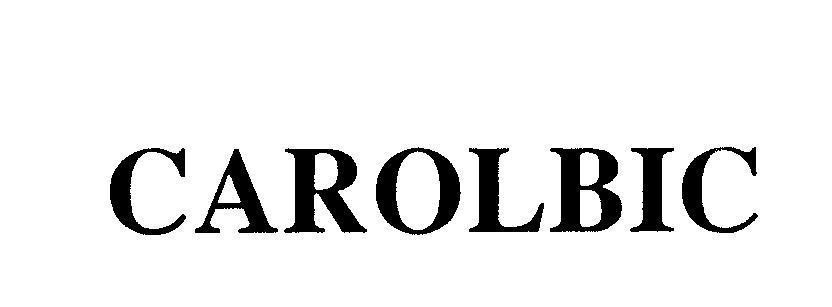 Mẫu nhãn hiệu CAROLBIC