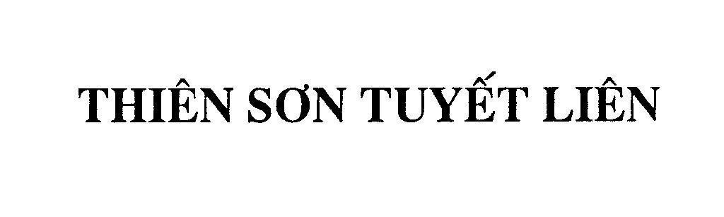 Mẫu nhãn hiệu Thiên Sơn Tuyết Liên
