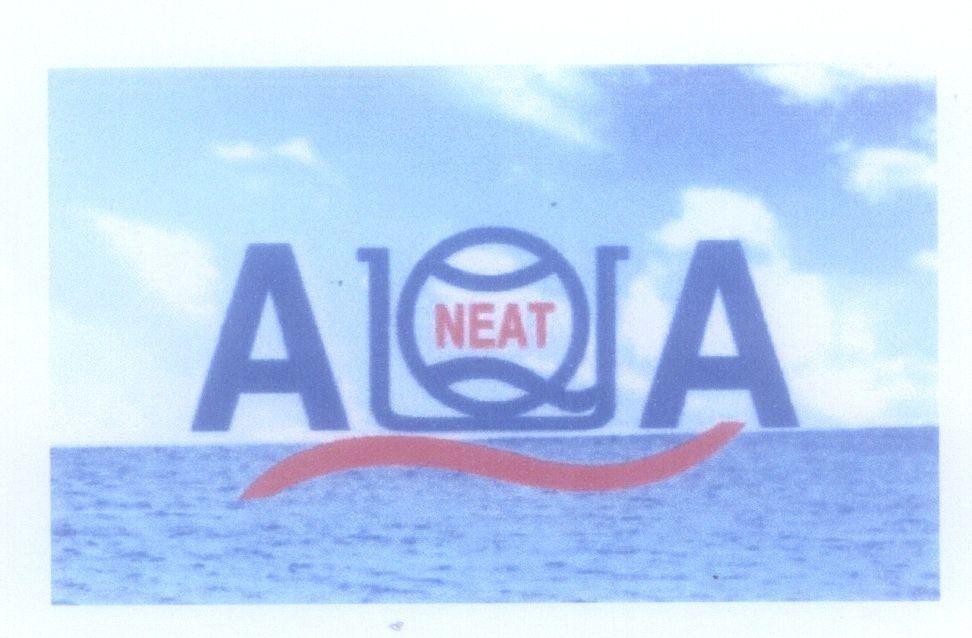 Mẫu nhãn hiệu AQUANEAT Aqua NEAT AUA
