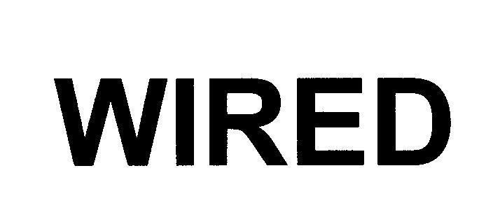 Mẫu nhãn hiệu WIRED