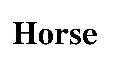 Mẫu nhãn hiệu Horse