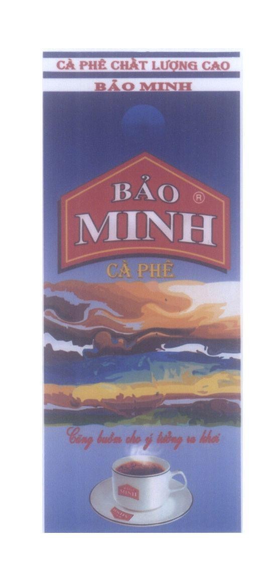 Mẫu nhãn hiệu Bảo Minh Cà Phê Chất Lượng Cao Bảo Minh Cà Phê Căng buồm cho ý tưởng ra khơi