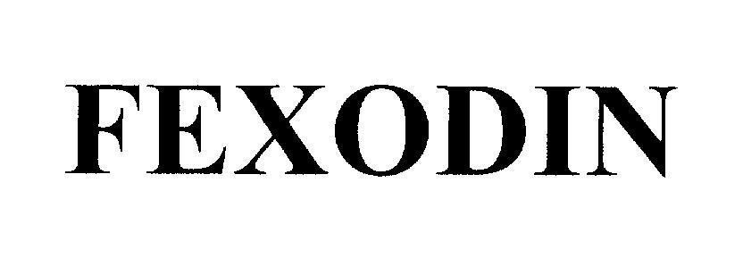 Mẫu nhãn hiệu FEXODIN