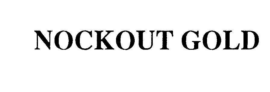Mẫu nhãn hiệu NOCKOUT GOLD