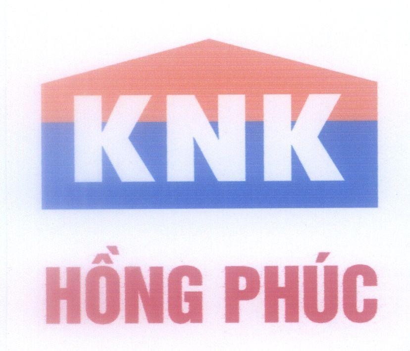 Mẫu nhãn hiệu KNK Hồng Phúc