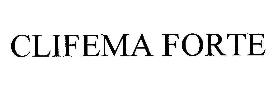 Mẫu nhãn hiệu CLIFEMA FORTE