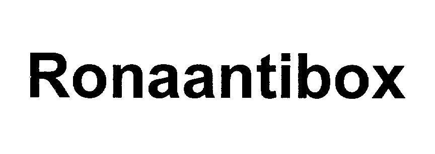 Mẫu nhãn hiệu Ronaantibox