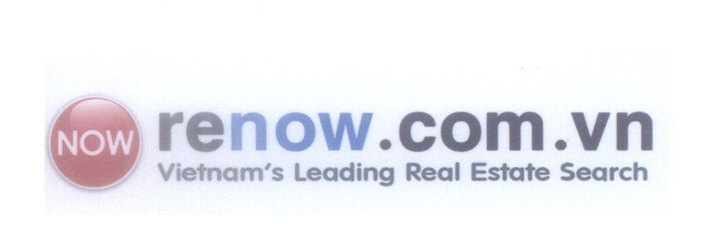 Mẫu nhãn hiệu NOW renow.com.vn Vietnam's Leading Real Estate Search