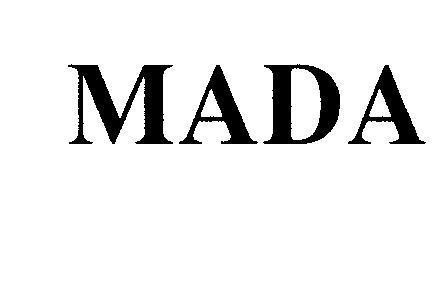 Mẫu nhãn hiệu MADA