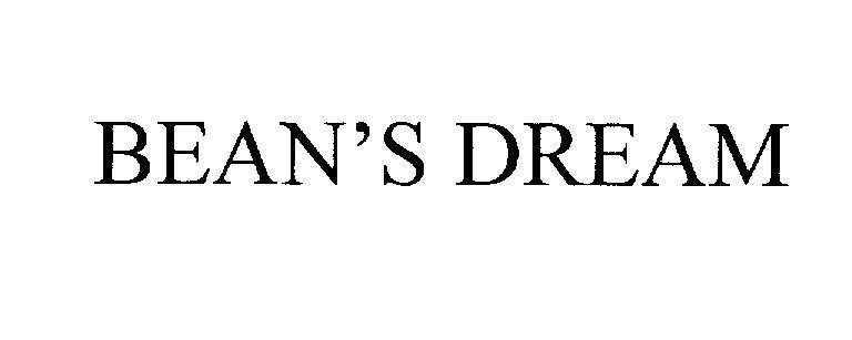 Mẫu nhãn hiệu BEAN'S DREAM