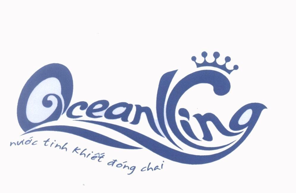 Mẫu nhãn hiệu Ocean King nước tinh khiết đóng chai