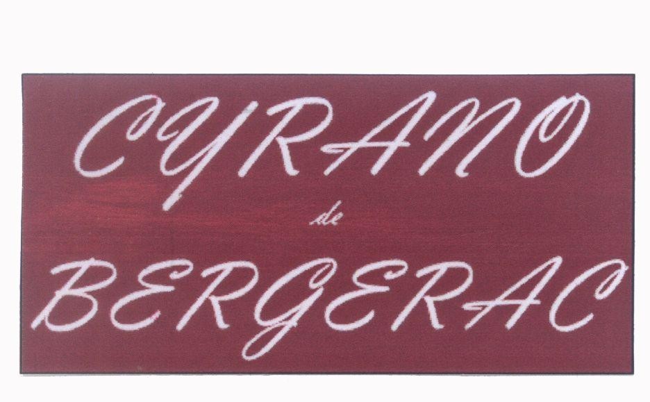 Mẫu nhãn hiệu CYRANO de BERGERAC