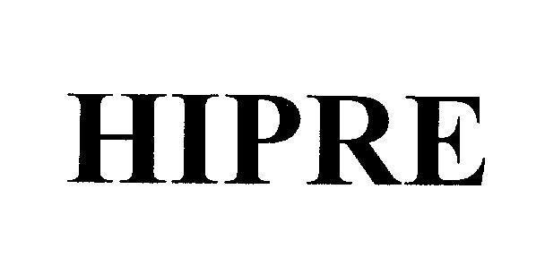 Mẫu nhãn hiệu HIPRE