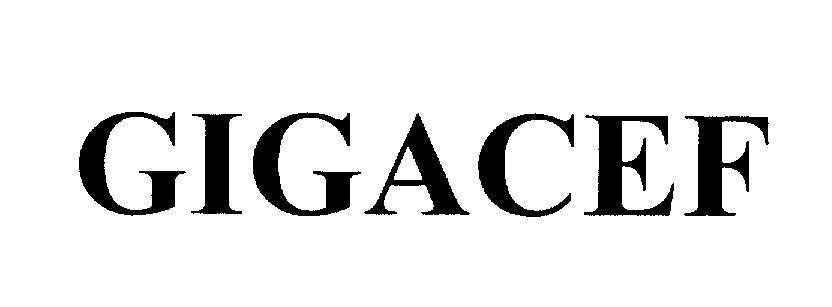 Mẫu nhãn hiệu GIGACEF