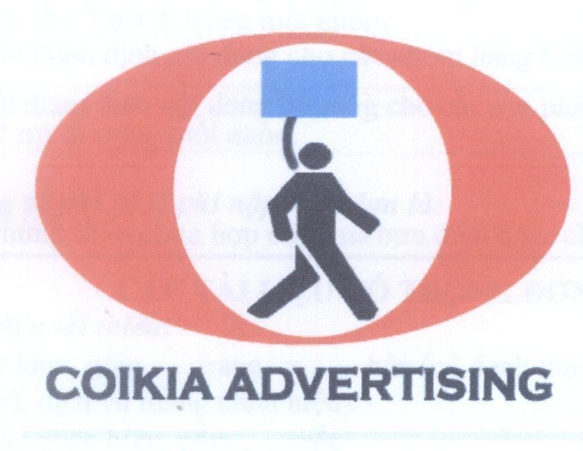 Mẫu nhãn hiệu COIKIA ADVERTISING