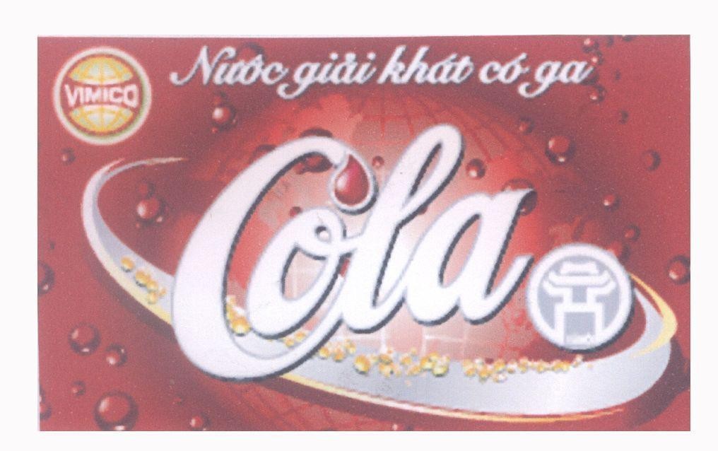 Mẫu nhãn hiệu VIMICO Cola Nước giải khát có ga