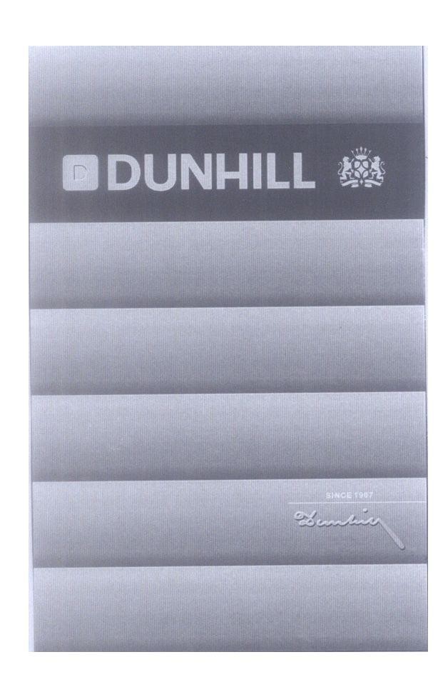 Mẫu nhãn hiệu DUNHILL D