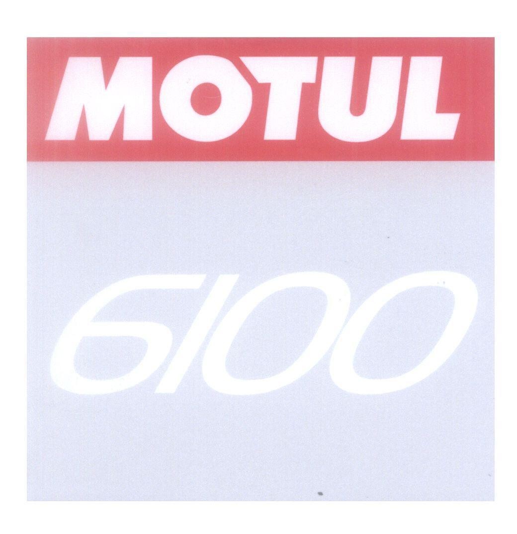 Mẫu nhãn hiệu MOTUL 6100