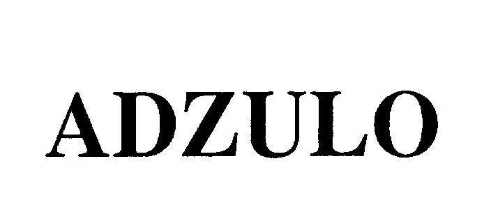 Mẫu nhãn hiệu ADZULO