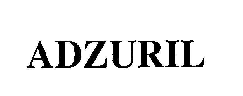 Mẫu nhãn hiệu ADZURIL