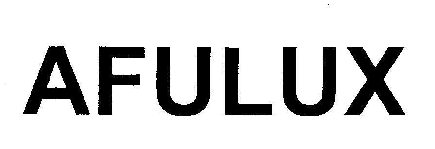 Mẫu nhãn hiệu AFULUX