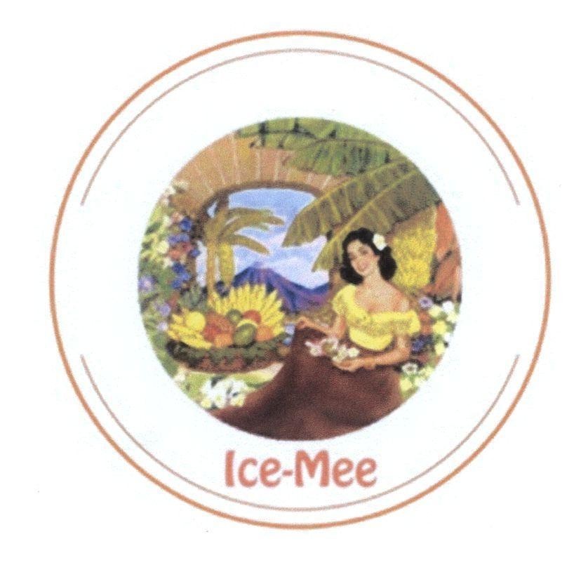 Mẫu nhãn hiệu Ice-Mee FLORIDA FRUIT JUICE