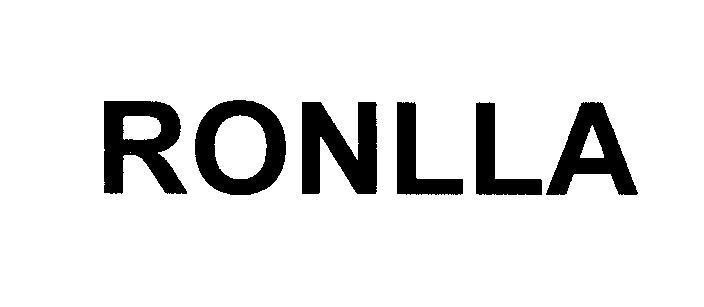 Mẫu nhãn hiệu RONLLA