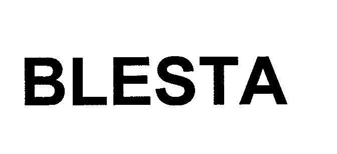 Mẫu nhãn hiệu BLESTA